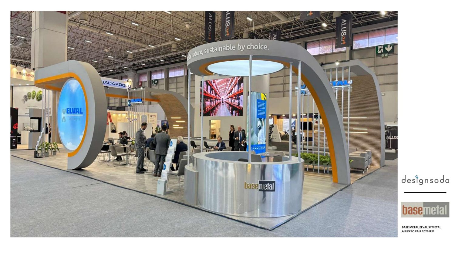 Base Metal, Elval, Symetal fuar standı - Aluexpo 2026 genel görünüm